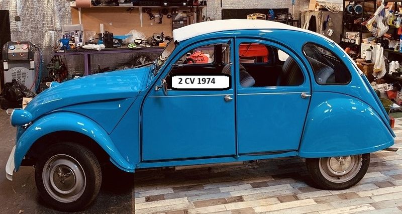 Citroën 2CV 1974 Colección – Restaurada a nuevo ·