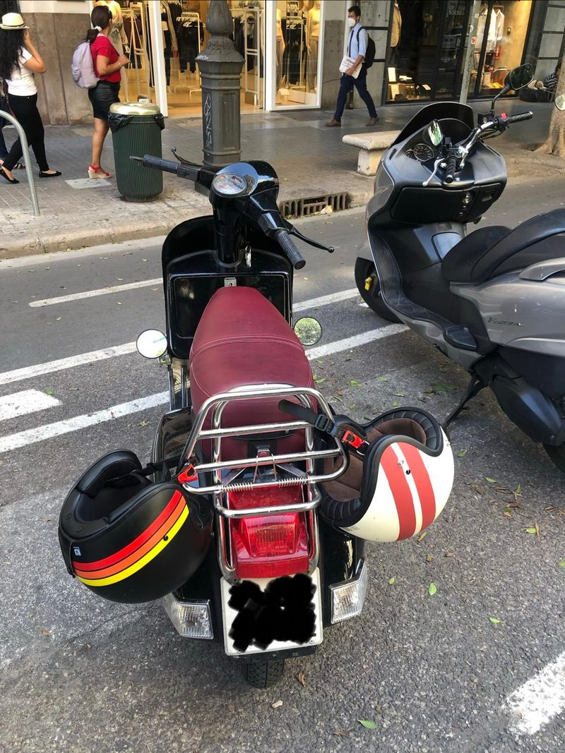 vespa piaggio iris 200cc 1986