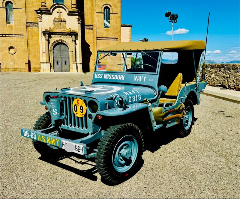 Alquiler Jeep Willys MB 1945 para Eventos