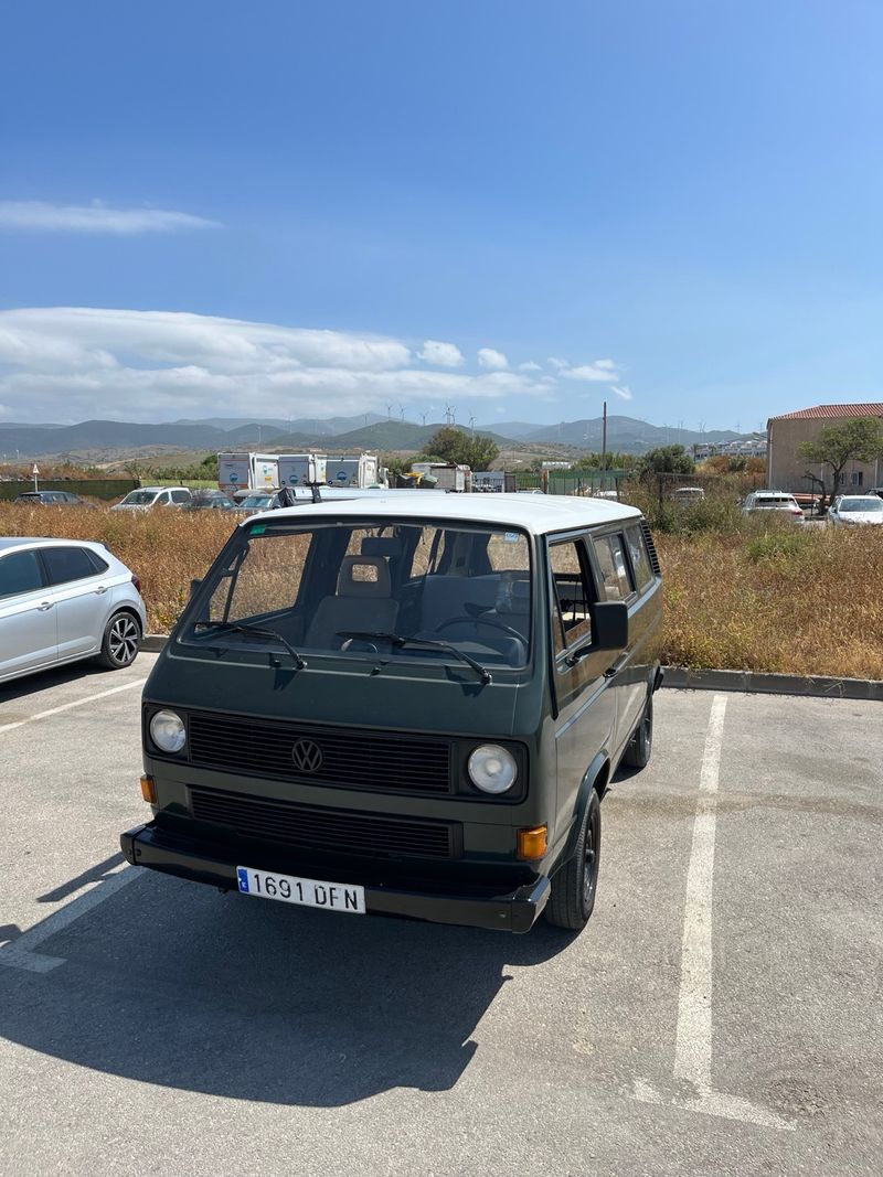 VW T3 1990 Mixto Camper 1.9 Diesel Custom Verde