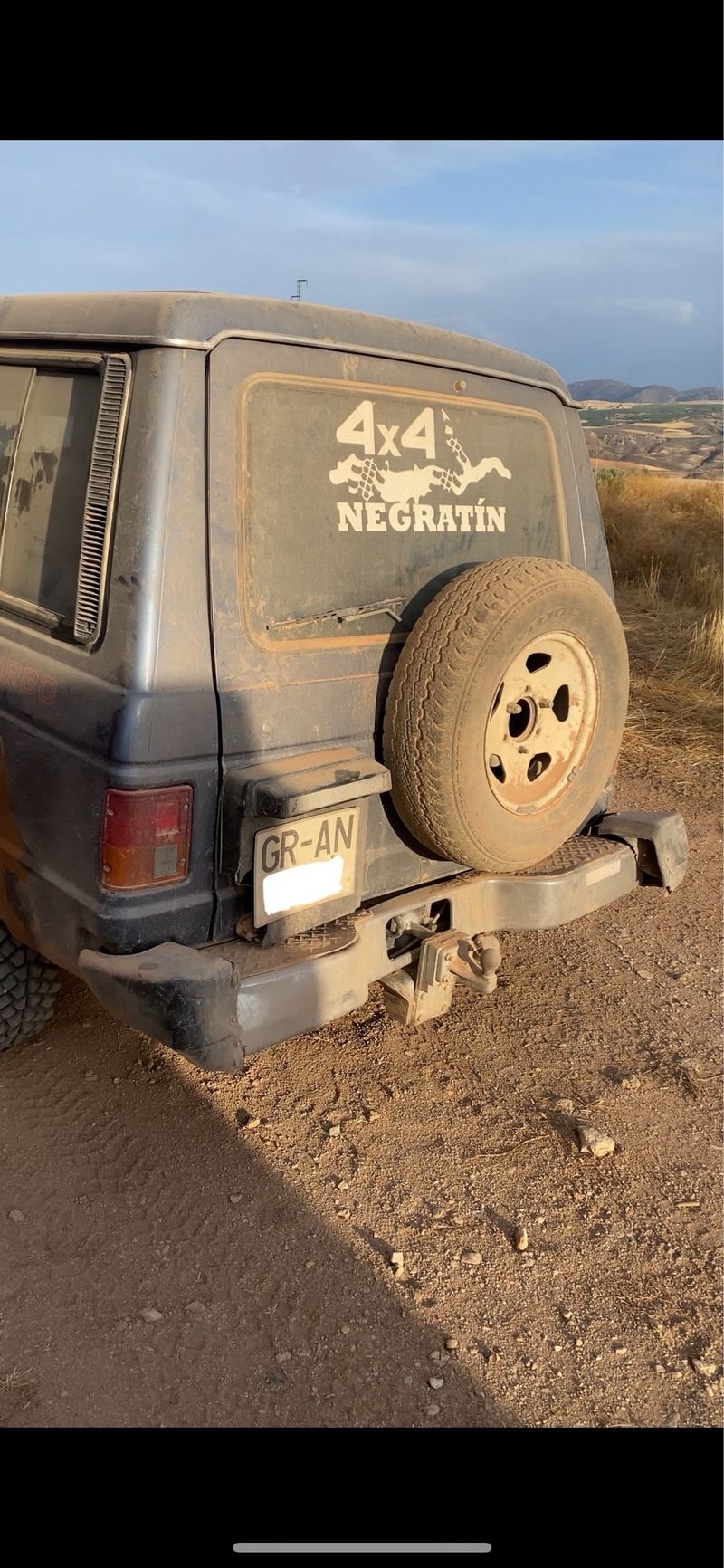 Mitsubishi Montero TD largo 1987